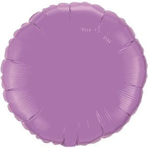 Helium and Balloons of texas Balloons 18" Lilac round foil balloon 18" Lilac round foil balloon
