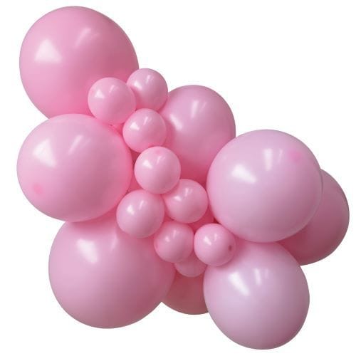 Balloons2Go Balloons 5 inch (100 Ct) / Deluxe Candy Pink Sempertex Deluxe Color Latex Balloons | All Sizes Sempertex Deluxe Latex Balloons | Professional Event Supply