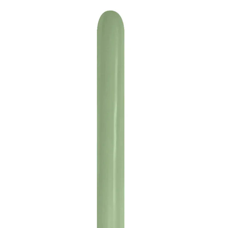Balloons2Go Balloons 160 (100 Ct) / Deluxe Eucalyptus Sempertex Deluxe Twisting- Entertainer Latex Balloons | All Sizes Sempertex Deluxe Twisting Latex Balloons – All Sizes