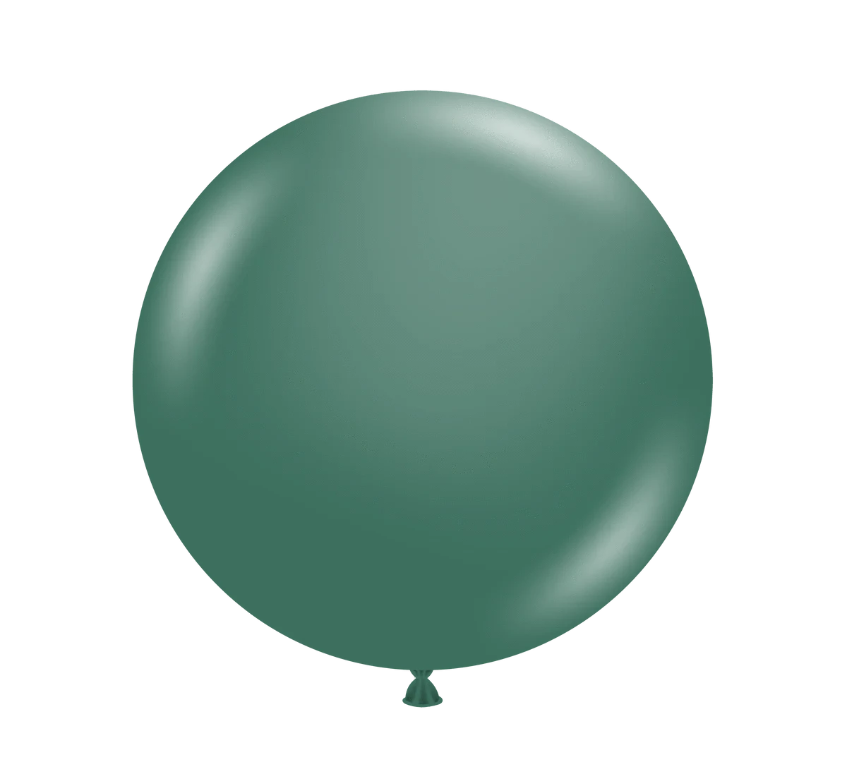 Balloons2Go Balloons 24 inch (25 Ct) / Evergreen TUFTEX Deluxe Round Latex Colors | All Sizes Tuftex Designer Round Latex Balloons | Assorted Premium Colors