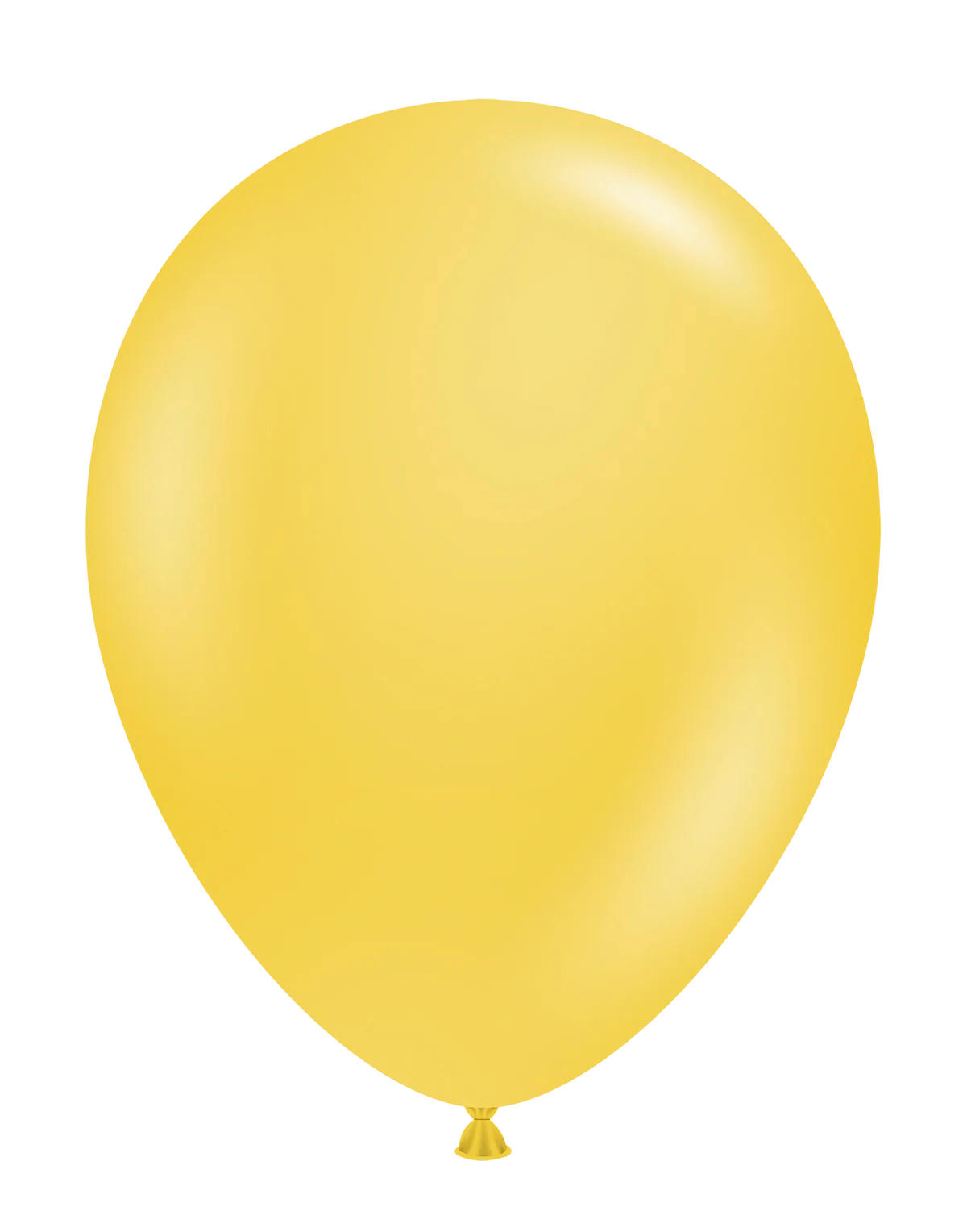 Balloons2Go Balloons 5 inch (50 Ct) / Goldenrod TUFTEX Deluxe Round Latex Colors | All Sizes Tuftex Designer Round Latex Balloons | Assorted Premium Colors