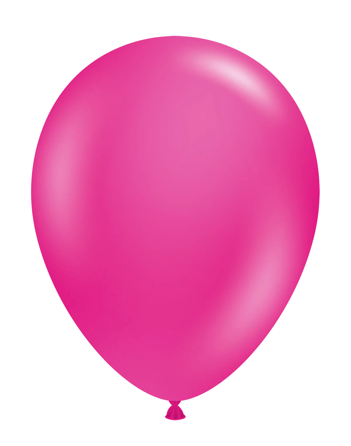 Balloons2Go Balloons 5 inch (50 Ct) / Hot Pink TUFTEX Deluxe Round Latex Colors | All Sizes Tuftex Designer Round Latex Balloons | Assorted Premium Colors