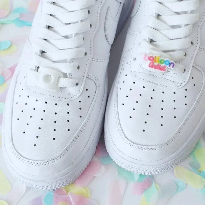 Balloons2Go Balloons SHOELACE ADAPTERS FOR SHOE CHARMS (SET OF 2) Shoelace Adapters - Set of 2 | For Shoe Charms