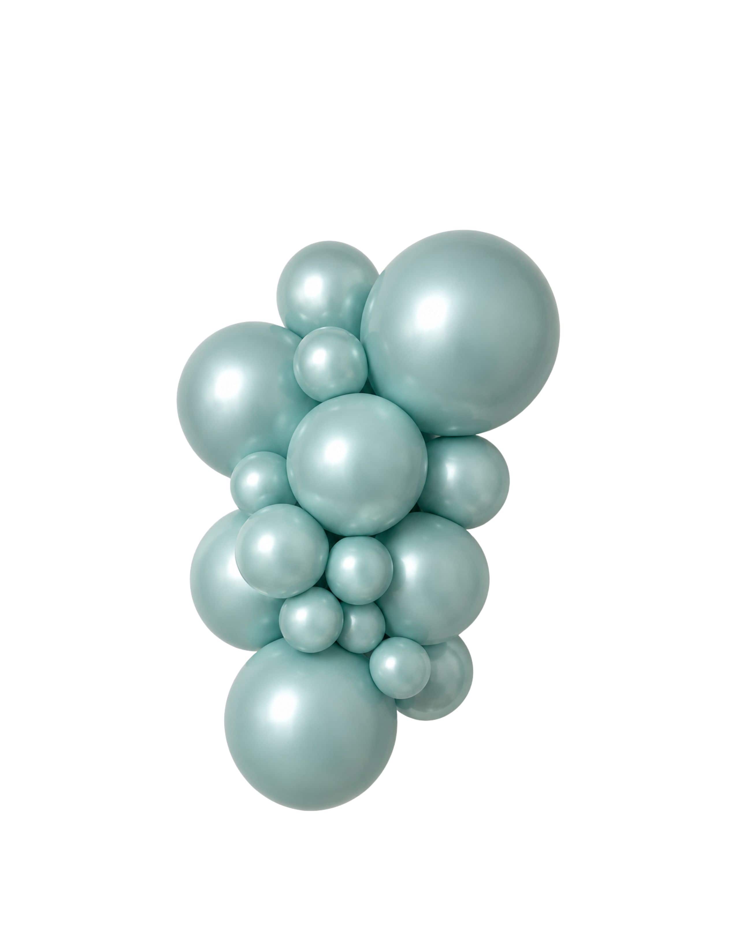 Balloons2Go Balloons Aura Ice Mint / 5 inch (50 Ct) Kalisan Aura Collection Kalisan Aura Collection – Premium Pastel Balloons