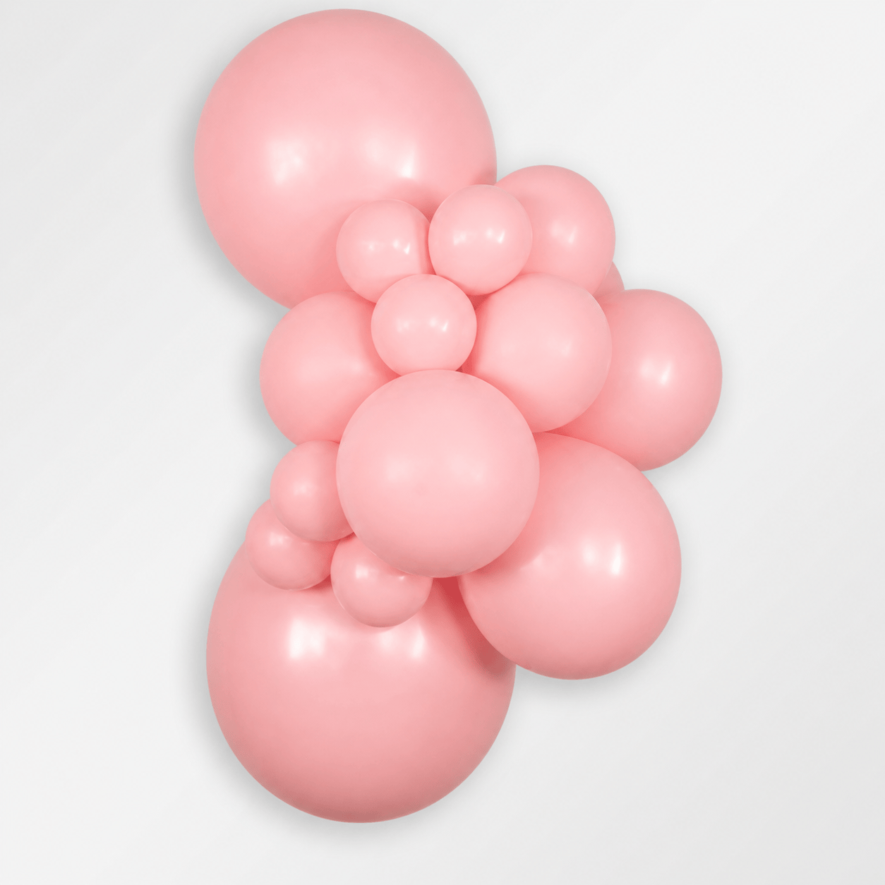 Balloons2Go Balloons 5 inch (100 Ct) / Baby Pink Kalisan Standard Colors All Sizes Kalisan Deluxe Latex Balloons | Vibrant Color Collection