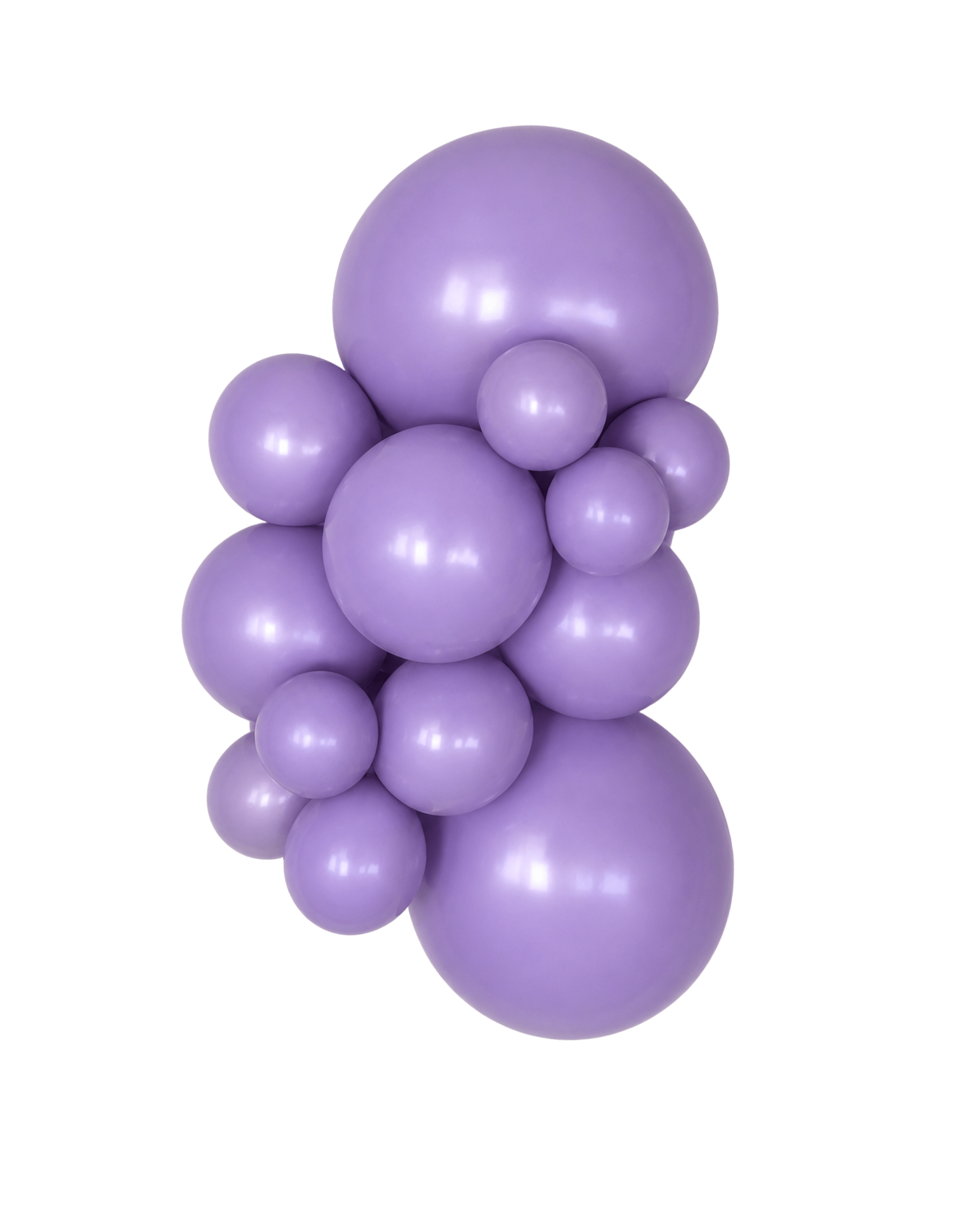 Balloons2Go Balloons 5 inch (100 Ct) / Lilac Kalisan Standard Colors All Sizes Kalisan Deluxe Latex Balloons | Vibrant Color Collection