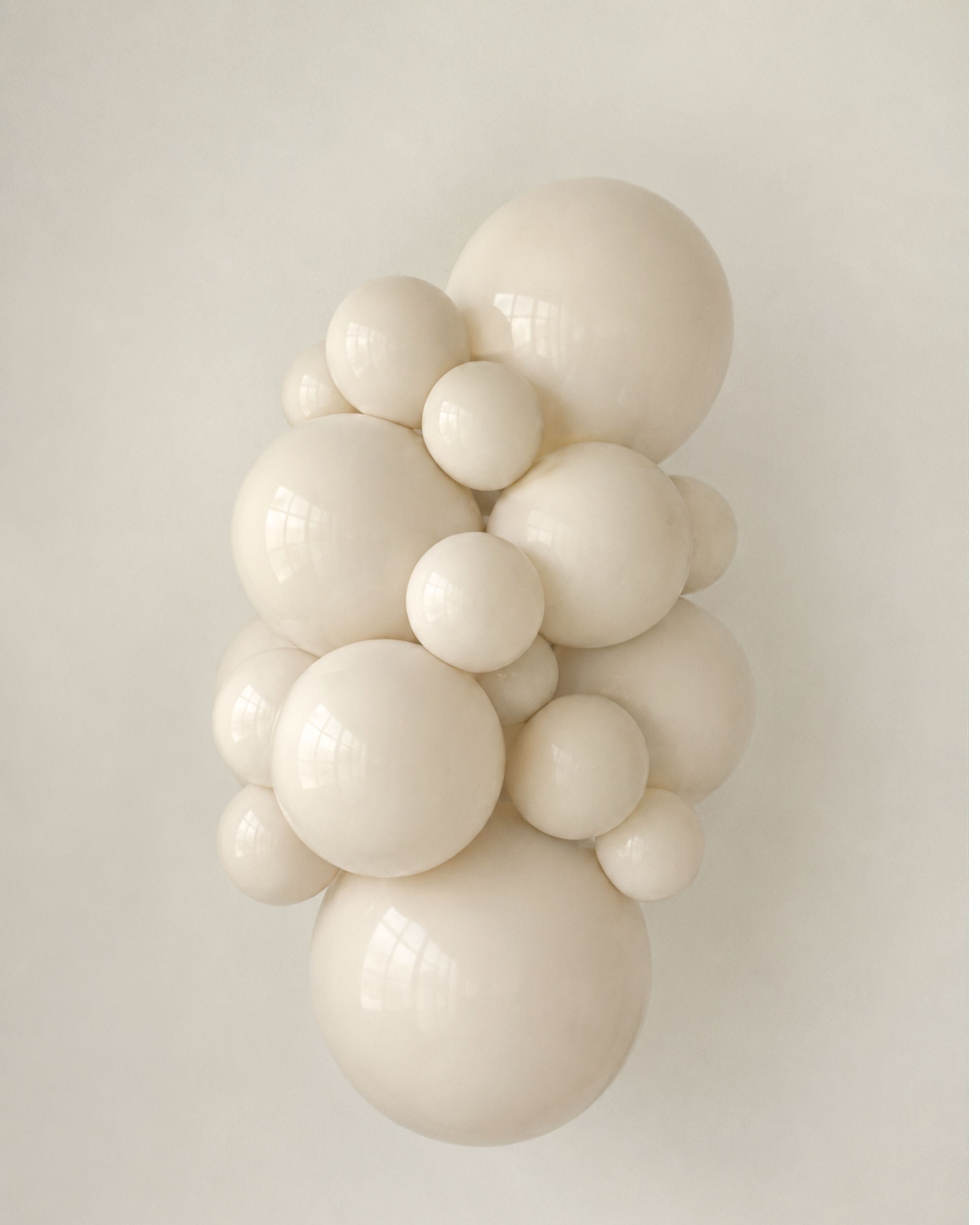 Kalisan Balloons Macaroon Pale Salmon / 5 inch (50 Ct) Kalisan Macaron Matte Color Balloons 12in Macaron Pale Yellow Latex Balloons | Soft Party Color