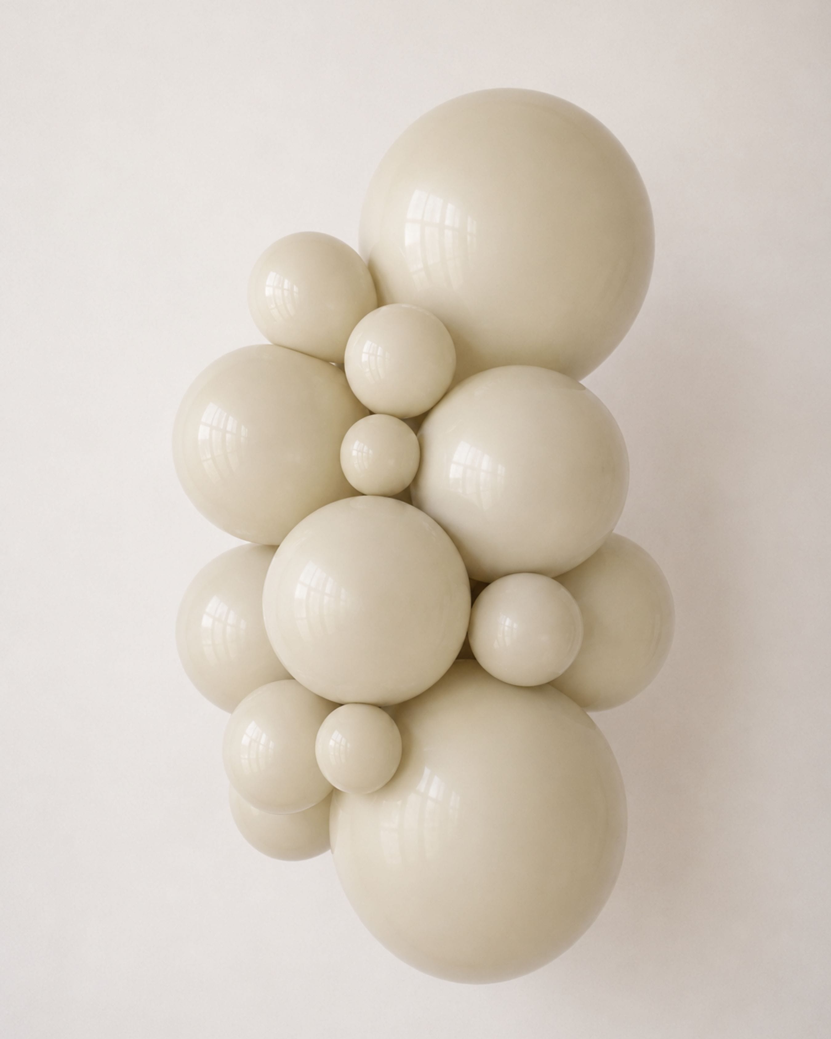 Balloons2Go Balloons White Sand / 5 inch (100 Ct) Kalisan Retro Color Balloons | Vintage-Inspired Latex Balloons Kalisan Retro Color Balloons | Latex for Balloon Artists