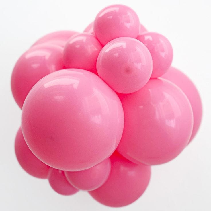 Balloons2Go Balloons 5 inch (50 Ct) / Pink Tuftex Standard Opaque Latex Balloons | All Sizes Tuftex Standard Opaque Latex Balloons | All Sizes