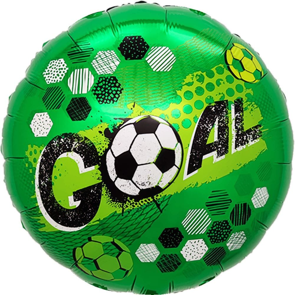 Balloons2Go Balloons 18" Soccer Goal Foil Balloon 18" Soccer Goal Foil Balloon