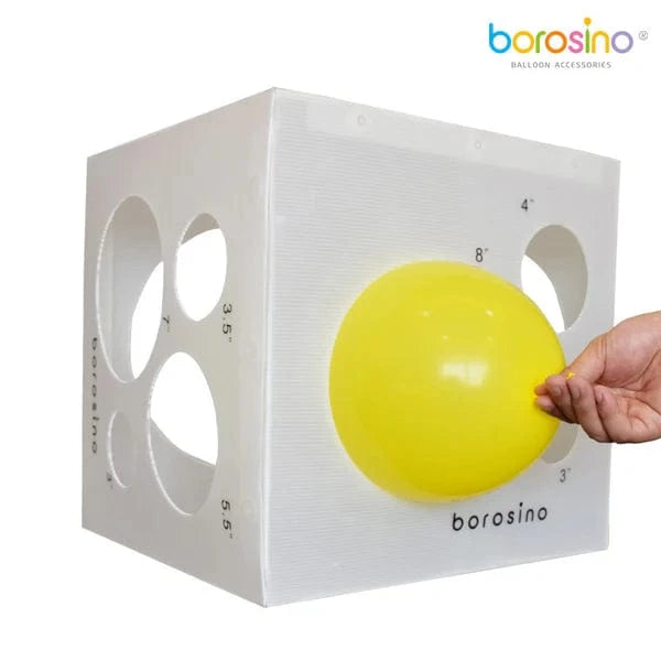 Balloons2Go Balloons Borosino Balloon Sizer Box B703N Borosino Balloon Sizer Box B703N | Accurate Sizing Tool