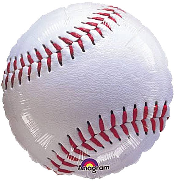 Balloons2Go Balloons 18 inch Championship BASEBALL Foil Balloon 18in Championship Baseball Foil Balloon | Sports Party