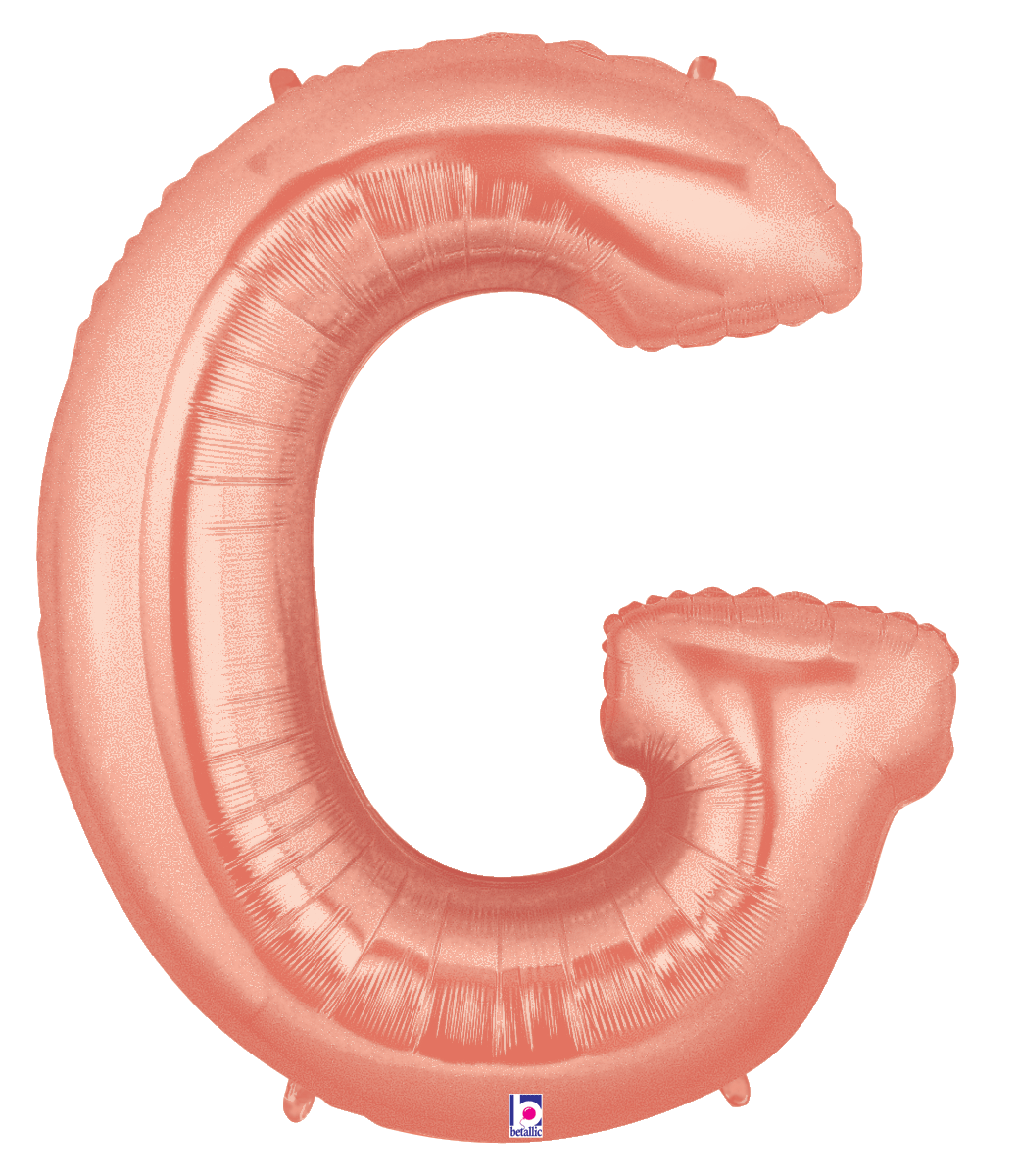 Balloons2Go Balloons 40 inch / G 40" Rose Gold Letter Balloons 40in Rose Gold Letter Balloons | Customizable Party Banner