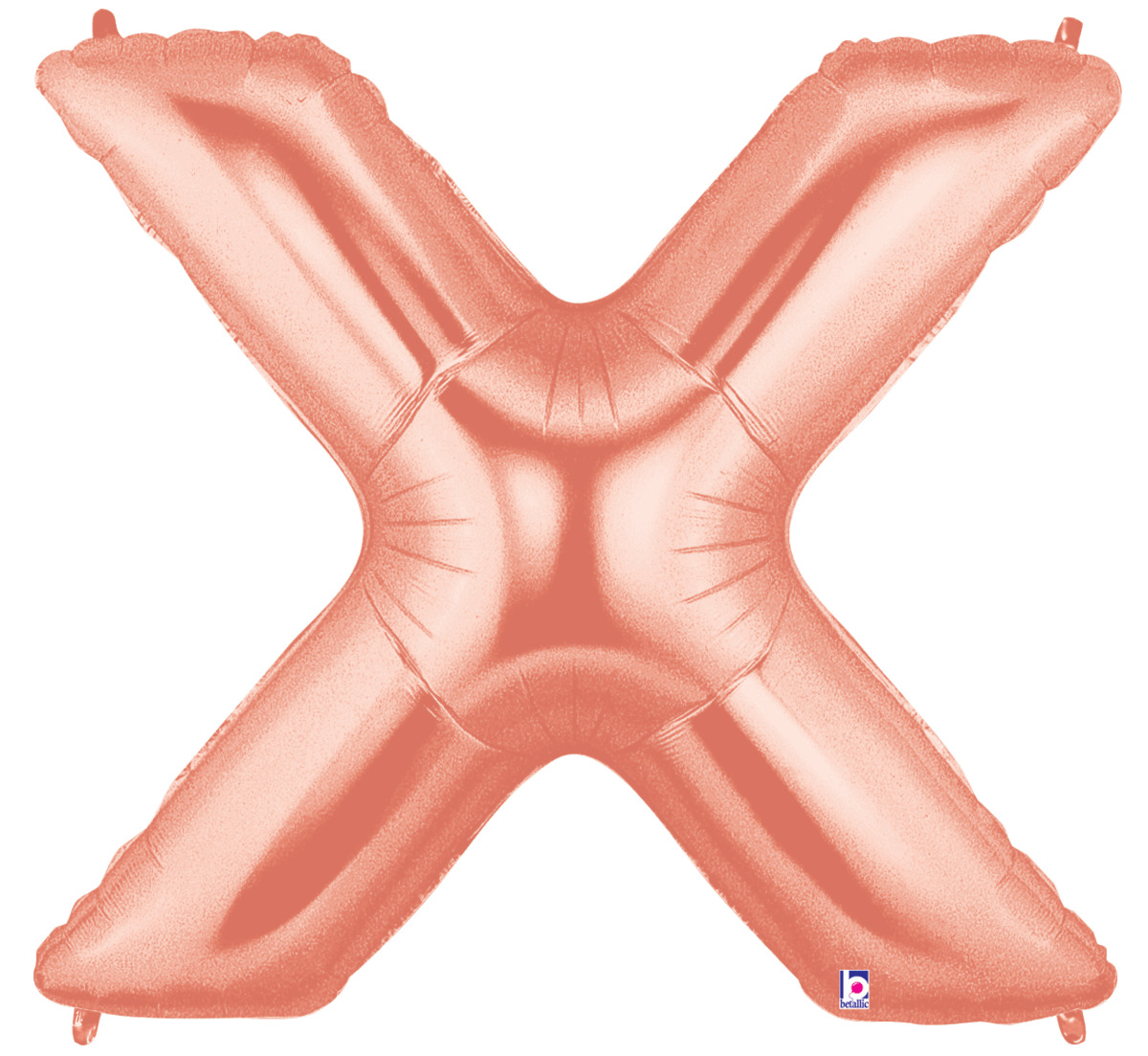 Balloons2Go Balloons 40 inch / X 40" Rose Gold Letter Balloons 40in Rose Gold Letter Balloons | Customizable Party Banner