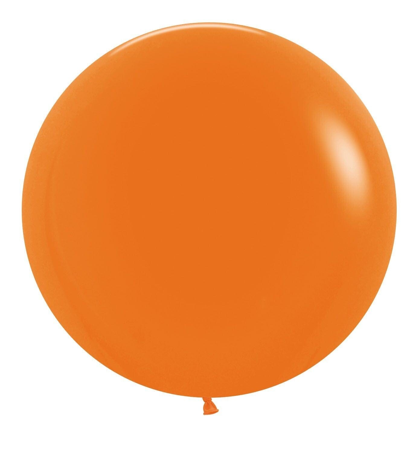 Balloons2Go Balloons 24” Sempertex Orange Balloons Latex Balloons | 3ct Pack 24” Sempertex Orange Balloons Latex Balloons | 3ct Pack