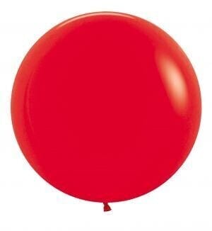 Balloons2Go Balloons 24" Sempertex Balloons Red Latex Balloons | 3ct Pack 24in Red Balloons - 3ct | Sempertex Latex