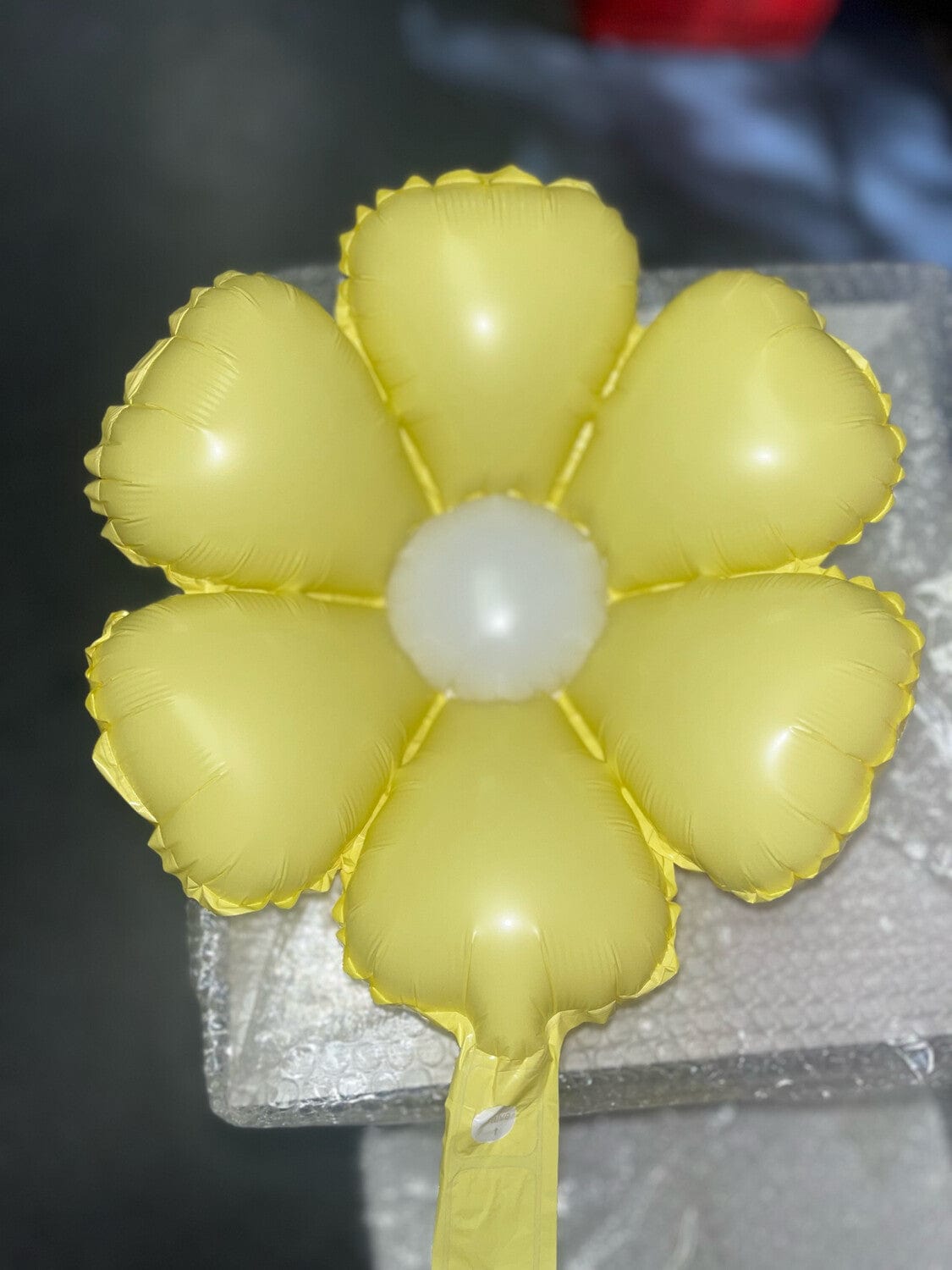 Balloons2Go Balloons Daisy Balloon- Yellow Yellow Daisy Balloon | Fun Flower-Themed Foil Balloon