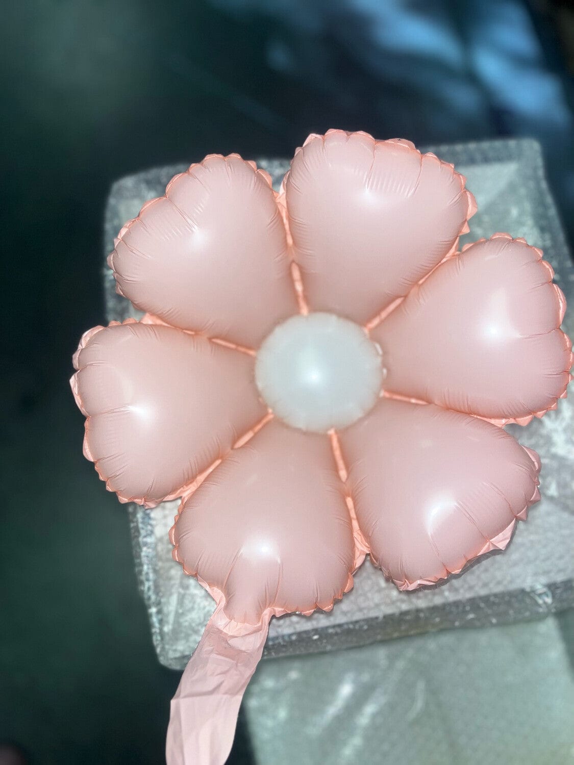 Balloons2Go Balloons Daisy Balloon- Light Pink 16" Light Pink Daisy Balloon – Cute Flower Design