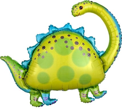 Balloons2Go Balloons 32 inch Brontosaurus SuperShape Foil Balloon 32 inch Brontosaurus SuperShape Foil Balloon