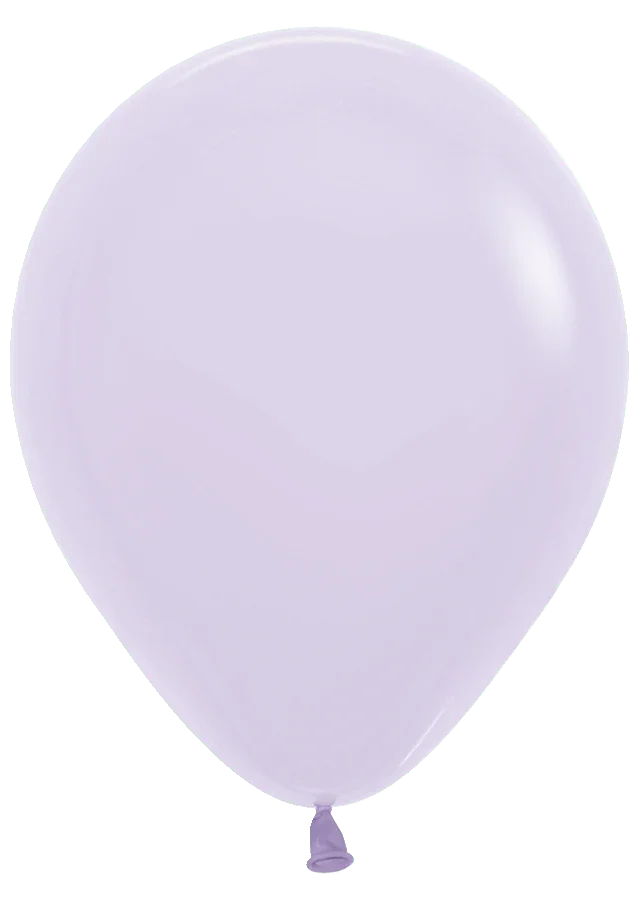 Balloons2Go Balloons 5 inch (100 Ct) / Pastel Matte Lilac Sempertex Pastel Matte Round Latex Balloons | All Sizes Sempertex Pastel Matte Round Latex Balloons