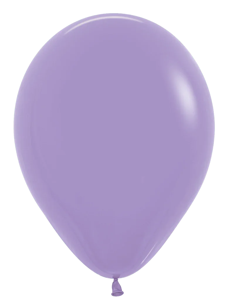 Balloons2Go Balloons 5 inch (100 Ct) / Deluxe Lilac Sempertex Deluxe Color Latex Balloons | All Sizes Sempertex Deluxe Color Latex Balloons | All Sizes