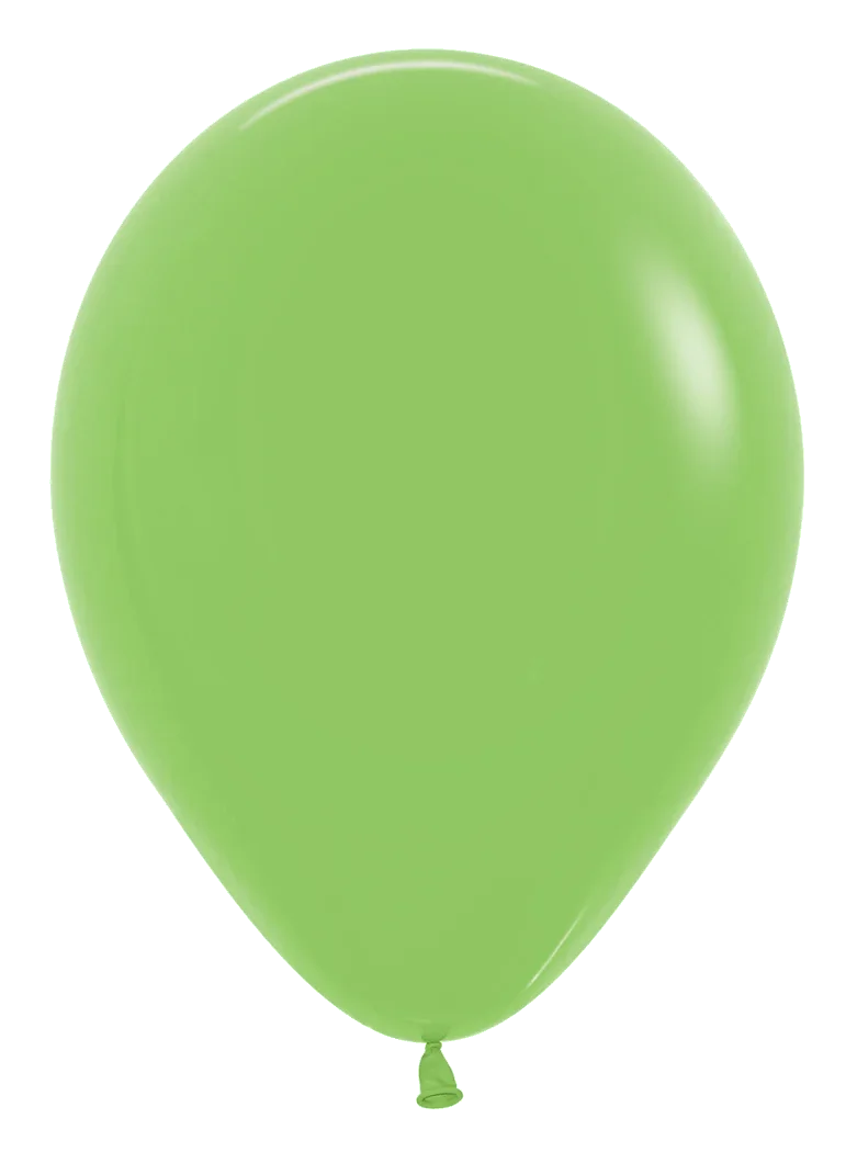 Balloons2Go Balloons 11 inch (100 Ct) / Deluxe Key Lime Sempertex Deluxe Color Latex Balloons | All Sizes Sempertex Deluxe Color Latex Balloons | All Sizes