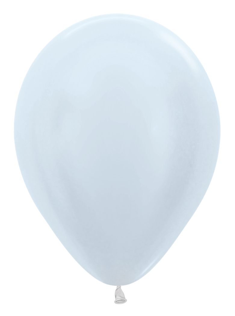 Balloons2Go Balloons 5 inch (100 Ct) / Pearl White Sempertex Pearl Latex Balloon | All Sizes Sempertex Pearl Latex Balloons | Shiny Finish All Sizes