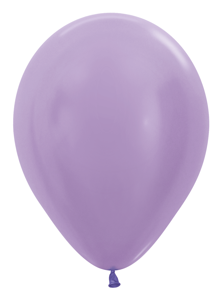 Balloons2Go Balloons 5 inch (100 Ct) / Pearl Lilac Sempertex Pearl Latex Balloon | All Sizes Sempertex Pearl Latex Balloons | Shiny Finish All Sizes