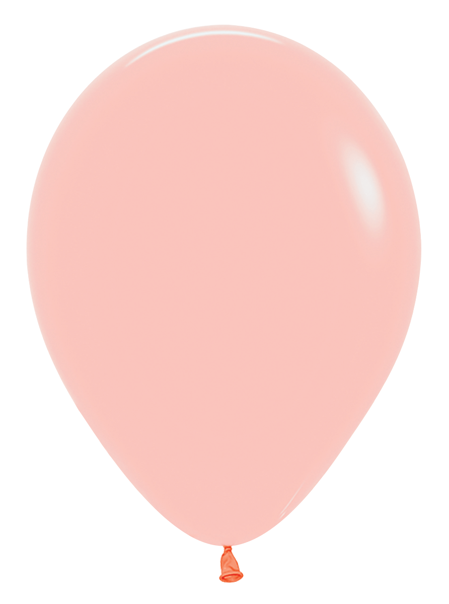 Balloons2Go Balloons 5 inch (100 Ct) / Pastel Matte Melon Sempertex Pastel Dusk Round Latex Balloons / All Sizes Sempertex Pastel Dusk Round Latex Balloons / All Sizes