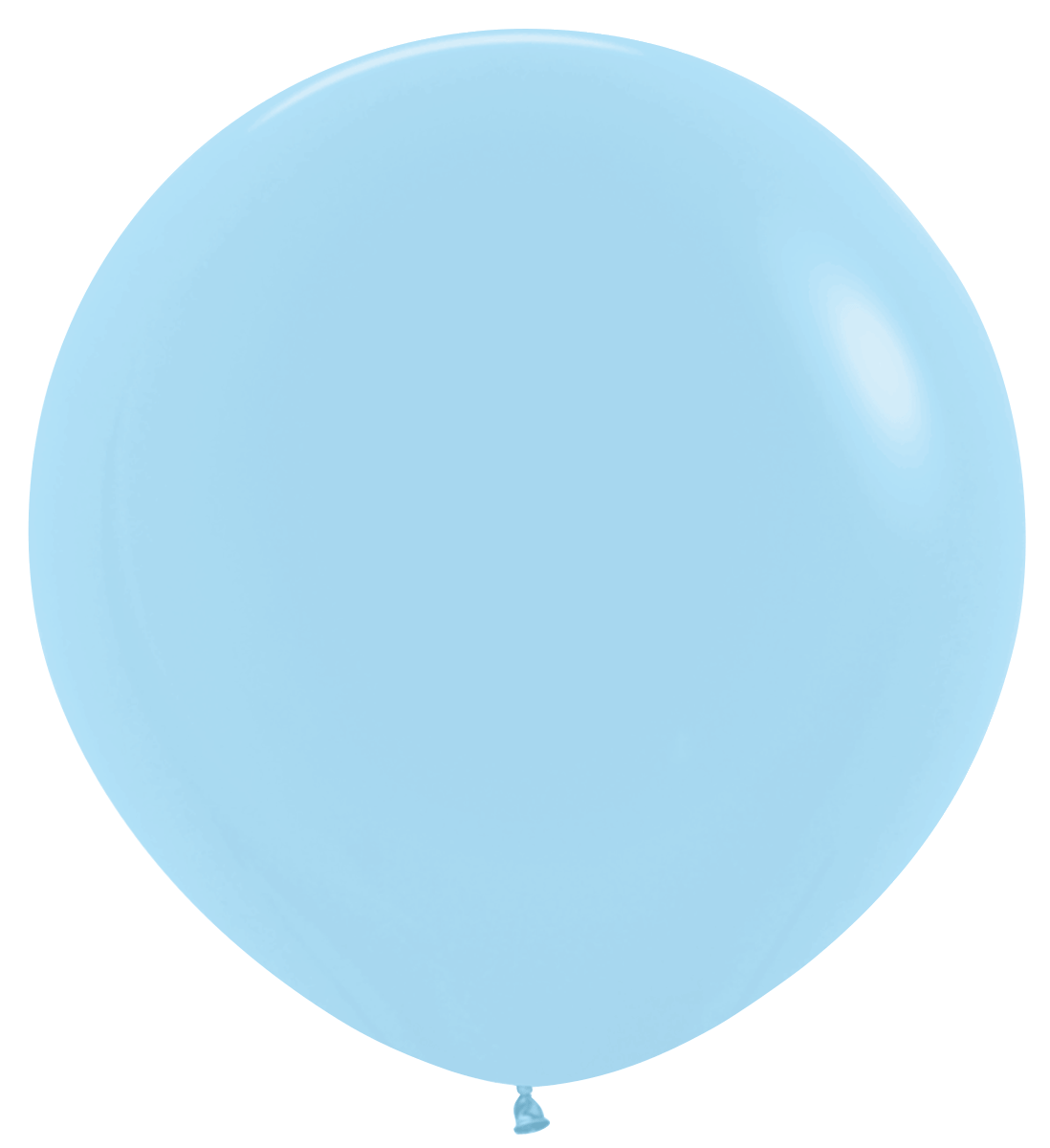 Balloons2Go Balloons 24" Sempertex Balloons Pastel Matte Blue Latex Balloons | 3ct Pack 24in Pastel Matte Blue Balloons - 3ct | Sempertex