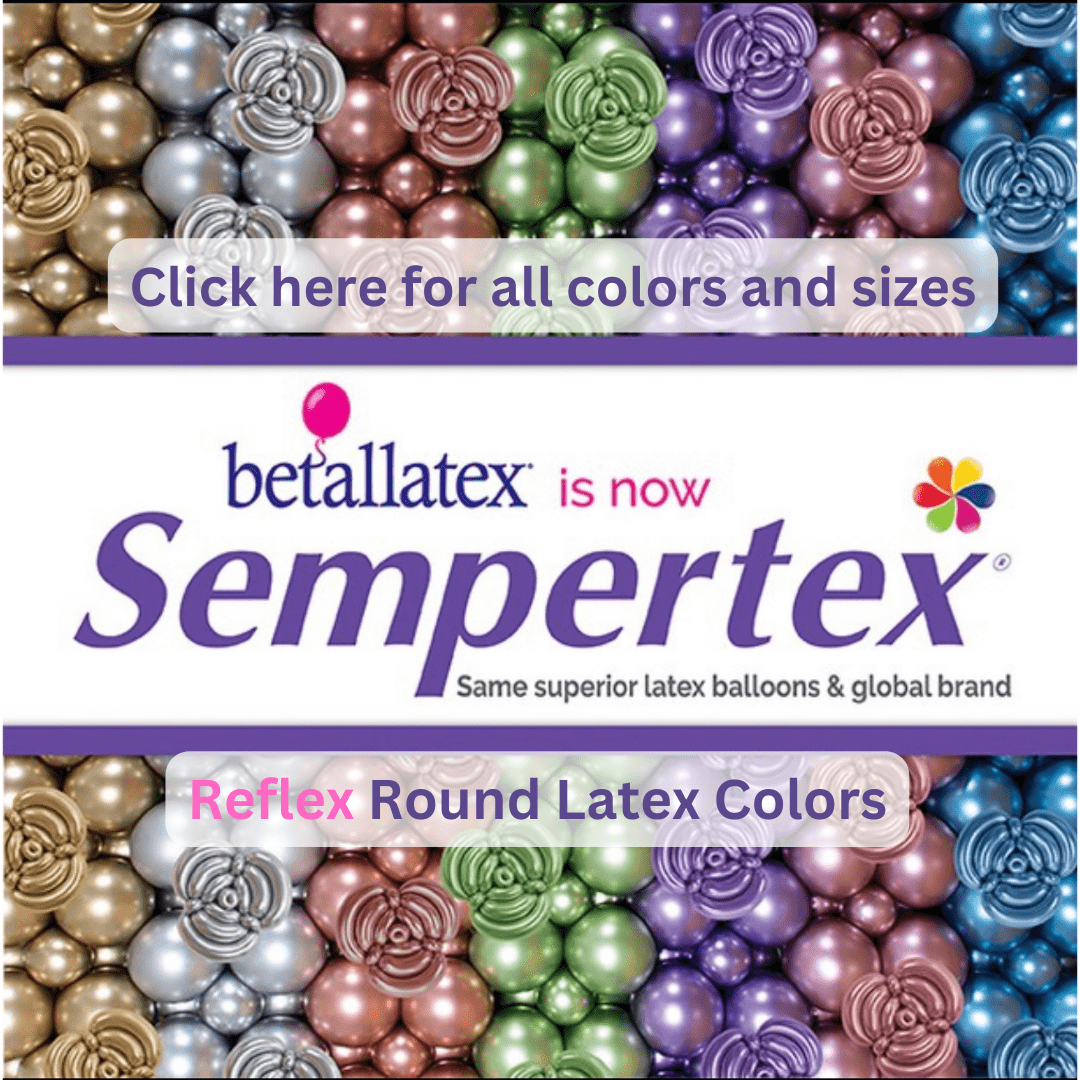 Balloons2Go Balloons Sempertex Reflex Latex Balloons | All Sizes Sempertex Reflex Latex Balloons | All Sizes