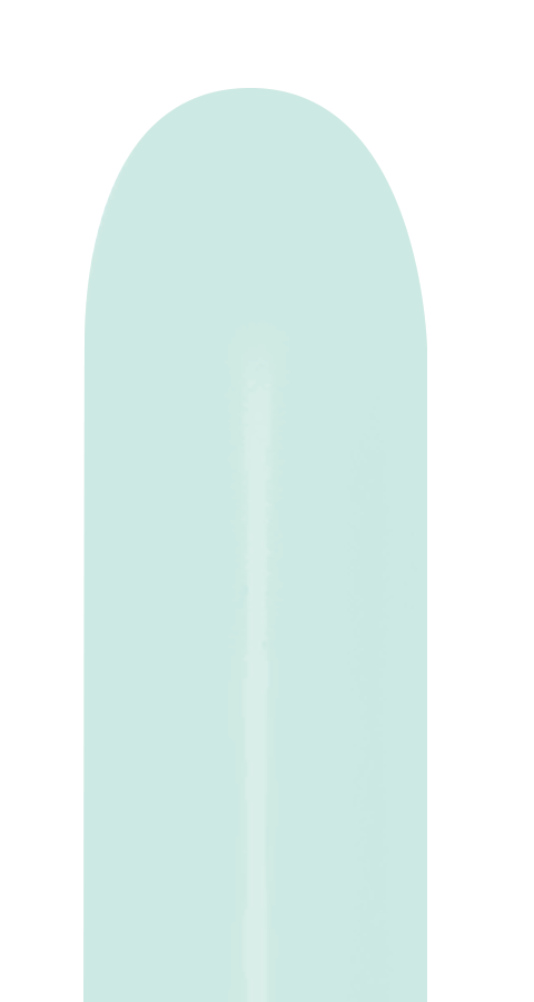 Balloons2Go Balloons 260 (50 Ct) Nozzle Up / Pastel Matte Green Sempertex Pastel Matte Twisting-Entertainer Latex Balloons | 50 Count 260 Pastel Matte Twisting Balloons – 50ct | Sempertex