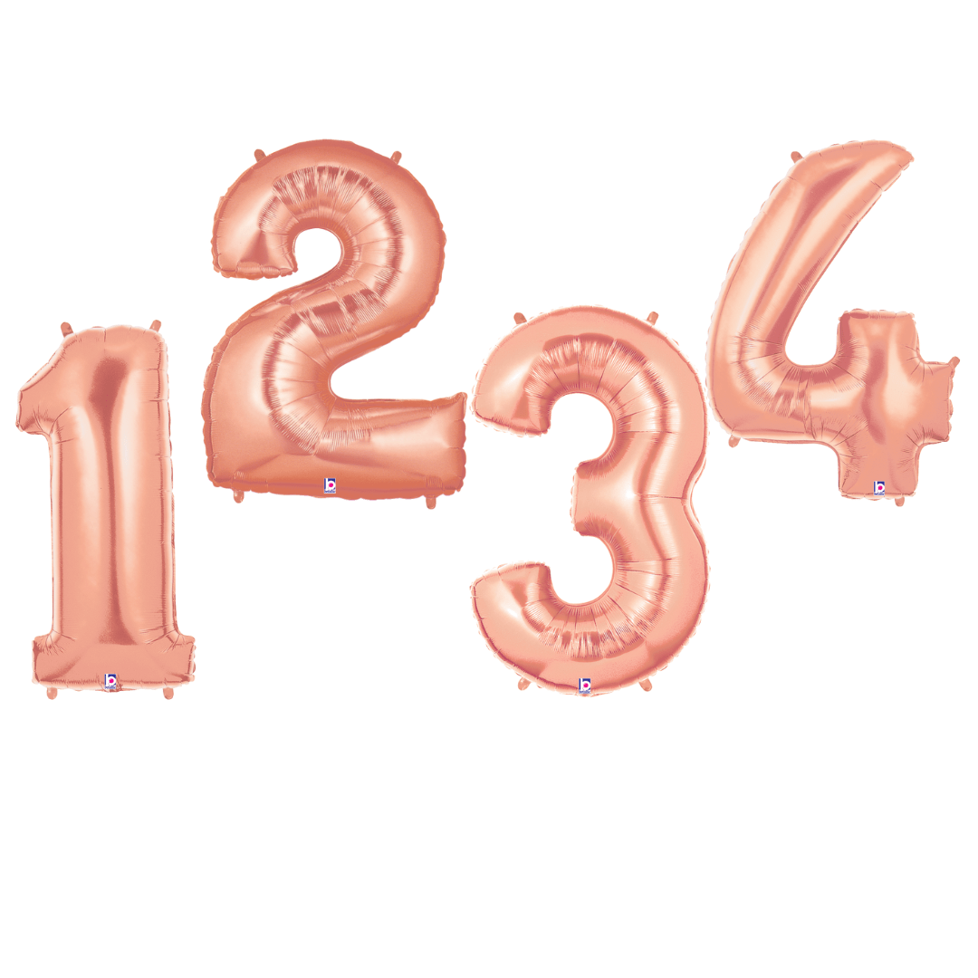 40 inch shop gold number balloons
