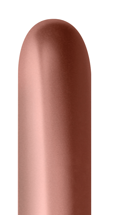 Balloons2Go Balloons 260 (50 Ct) / Rose Gold Sempertex Reflex Twisting- Entertainer Latex Balloons | 50 Count 260 Reflex Twisting Latex Balloons – 50ct | Sempertex