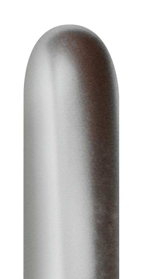 Balloons2Go Balloons 260 (50 Ct) / Silver Sempertex Reflex Twisting- Entertainer Latex Balloons | 50 Count 260 Reflex Twisting Latex Balloons – 50ct | Sempertex