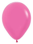 Balloons2Go Balloons 5 inch (100 Ct) / Neon Magenta Sempertex Neon Latex Balloons | UV Reactive Party Balloons Sempertex Neon Latex Balloons | All Sizes Bright Colors