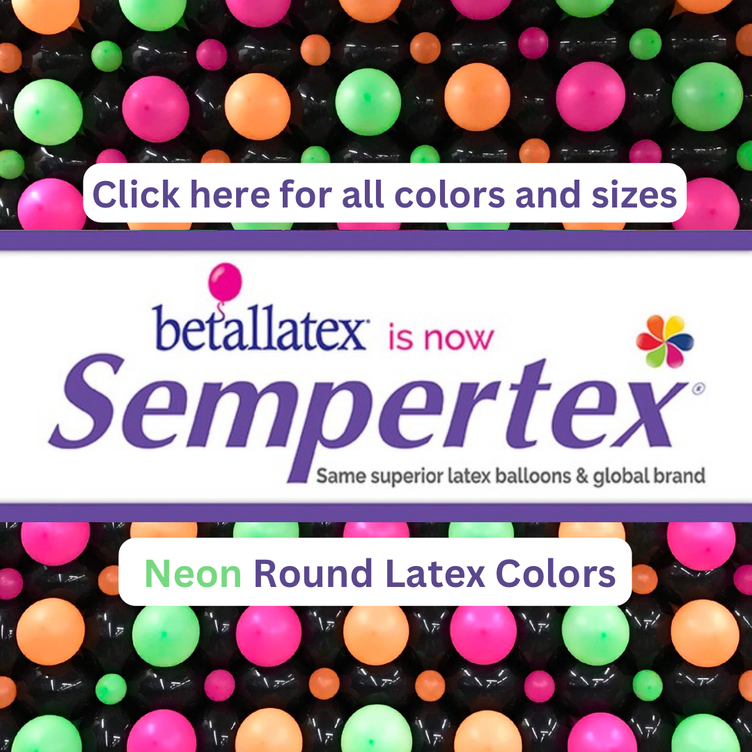 Sempertex Neon Latex Balloons | All Sizes