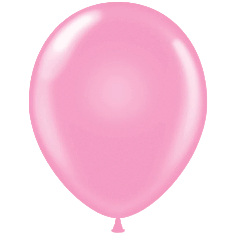 Balloons2Go Balloons 17 inch (25 Ct) / Pink Tuftex Standard Opaque Latex Balloons | All Sizes Tuftex Standard Opaque Latex Balloons | All Sizes