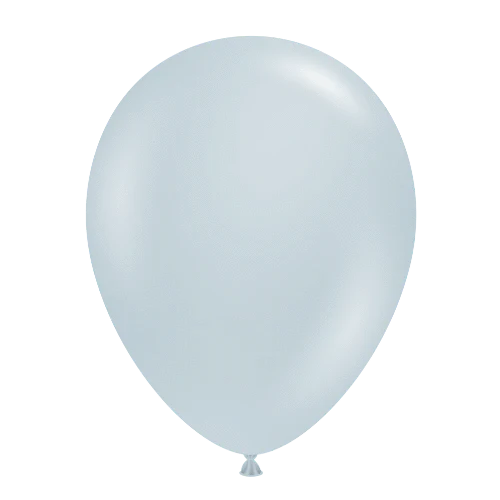 Balloons2Go Balloons 5 inch (50 Ct) / Fog TUFTEX Pastel Opaque Latex Balloons | All Sizes TUFTEX Pastel Opaque Latex Balloons | All Sizes