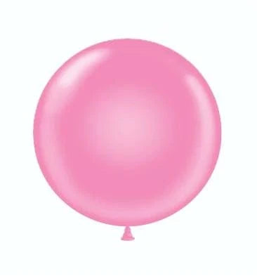Balloons2Go Balloons 24 inch (25Ct) / Pink Tuftex Standard Opaque Latex Balloons | All Sizes Tuftex Standard Opaque Latex Balloons | All Sizes
