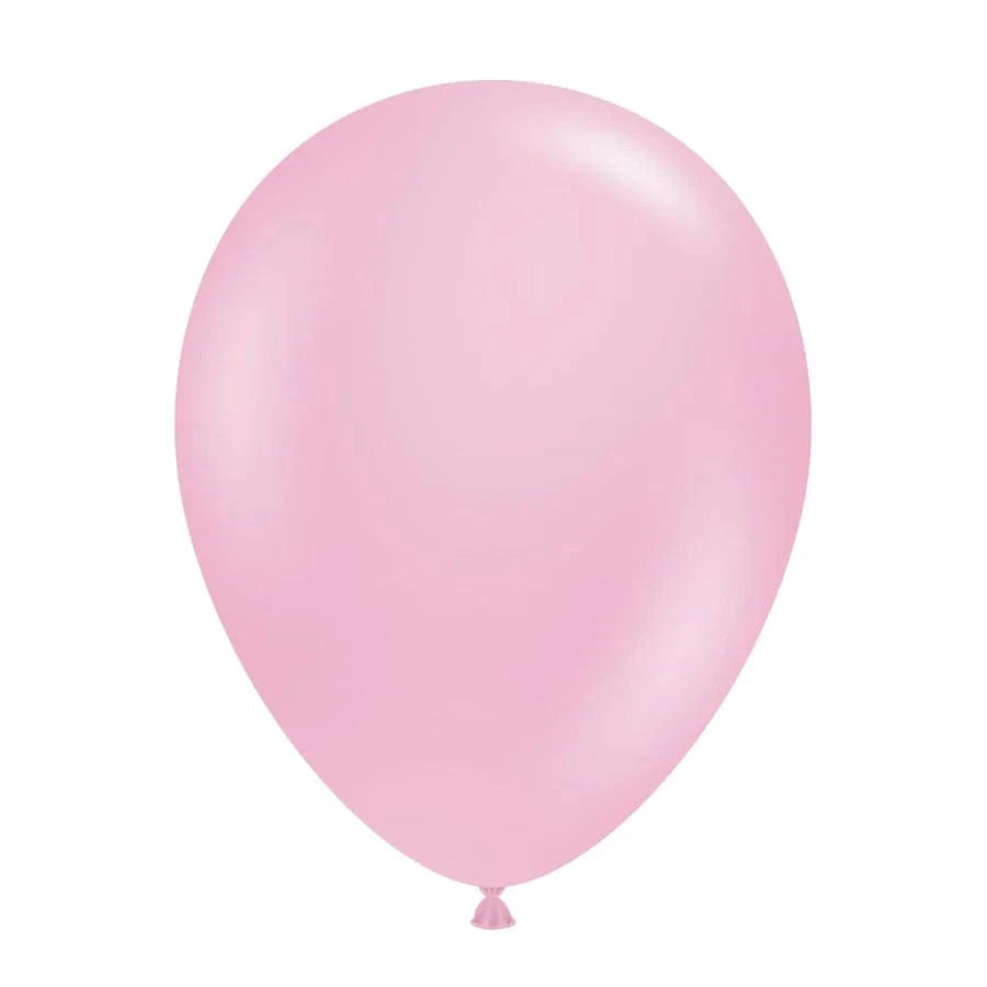 Balloons2Go Balloons 5 inch (50 Ct) / Pink Tuftex Standard Opaque Latex Balloons | All Sizes Tuftex Standard Opaque Latex Balloons | All Sizes
