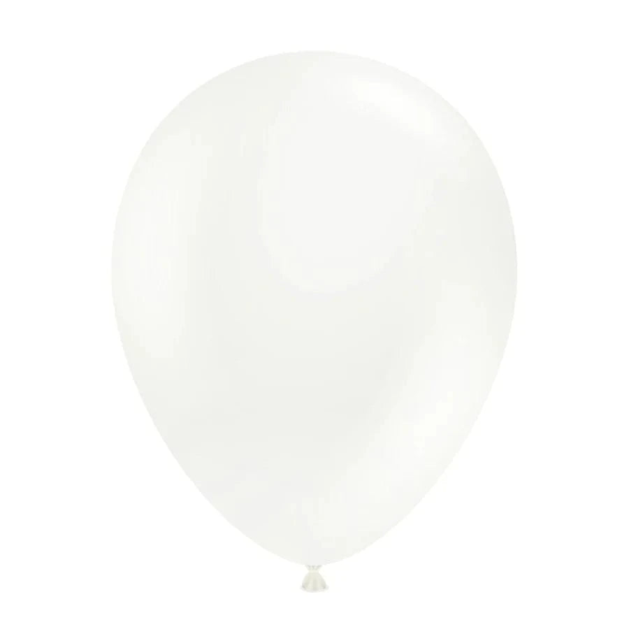 Balloons2Go Balloons 5 inch (50 Ct) / White Tuftex Standard Opaque Latex Balloons | All Sizes Tuftex Standard Opaque Latex Balloons | All Sizes