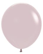 Balloons2Go Balloons 18 inch (15 Ct) / Pastel Dusk Rose Sempertex Pastel Dusk Round Latex Balloons / All Sizes Sempertex Pastel Dusk Round Latex Balloons / All Sizes