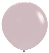 Balloons2Go Balloons 24 inch (3 Ct) / Pastel Dusk Rose Sempertex Pastel Dusk Round Latex Balloons / All Sizes Sempertex Pastel Dusk Round Latex Balloons / All Sizes