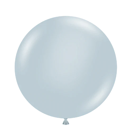 Balloons2Go Balloons 24 inch (25 Ct) / Fog TUFTEX Pastel Opaque Latex Balloons | All Sizes TUFTEX Pastel Opaque Latex Balloons | All Sizes