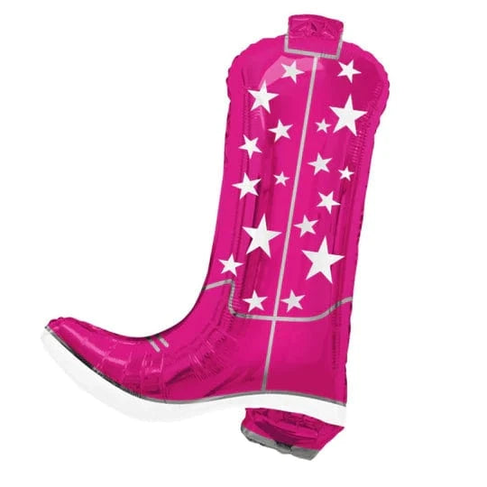 Balloons2Go Balloons Cowgirl Boots foil Balloon Cowgirly Boots Foil Balloon – Western Party Style