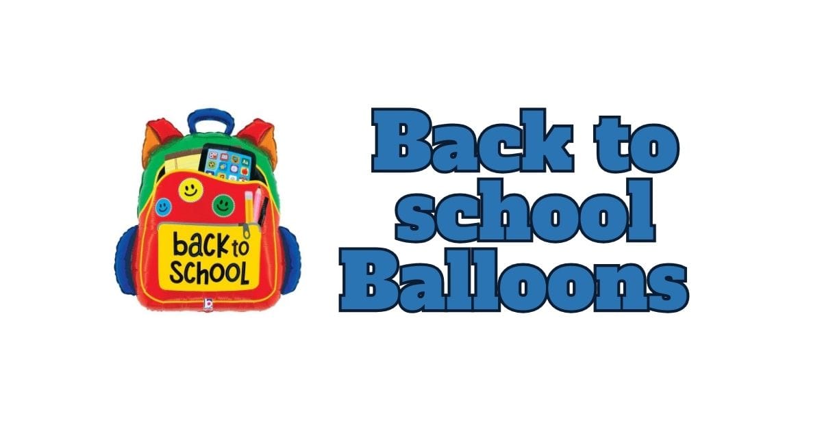 Back to School Balloons cover