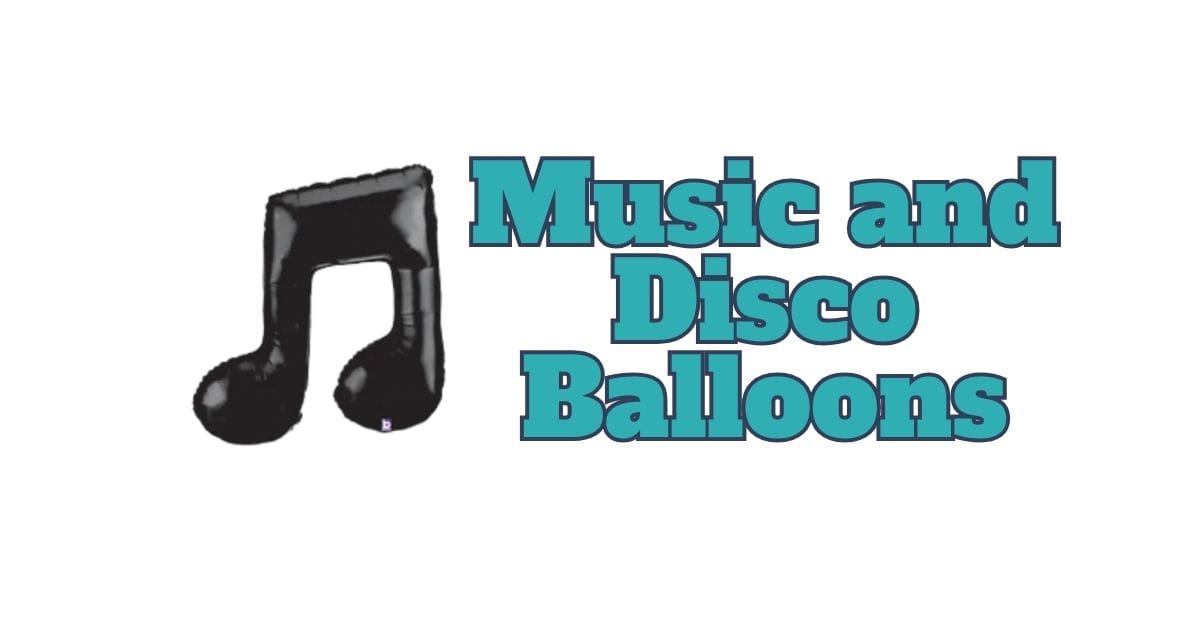 Music and Disco Balloons cover