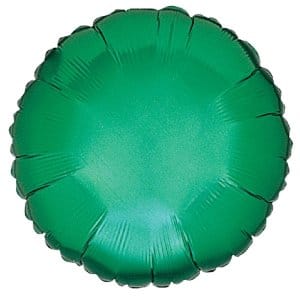 Helium and Balloons of texas Balloons 18" Emerald Green round foil balloon 18" Emerald Green round foil balloon