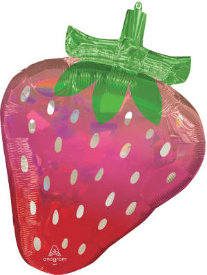 Anagram Balloons 27 Fruity Mix Iridescent Strawberry Foil Balloon Anagram 27 Fruity Mix Iridescent Strawberry Foil Balloon Anagram